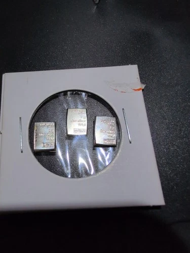 3 gram Silver Valcambi Suisse CombiBar Set 999.0 Fine 3g Total (3 x 1g Bars)
