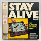 VINTAGE Stay Alive COMPLETE Milton Bradley 1971 Marble Ultimate Survival Game