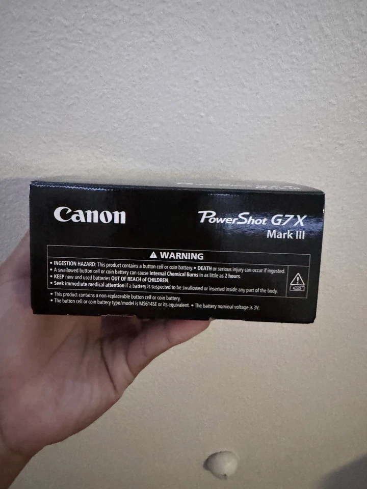 Canon PowerShot G7X Mark III 4K UHD 20.1MP f/2.8 Digital Camera - Black - Image 2 of 4