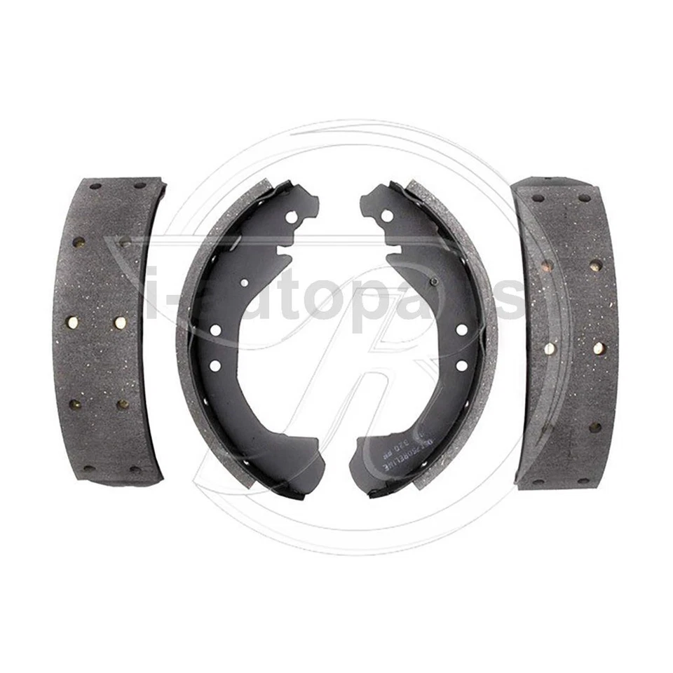 Para 1993-1999 Chevrolet C1500 pastilhas de freio dianteiras de cerâmica sapatas de freio a tambor traseiras - Imagem 3 de 4