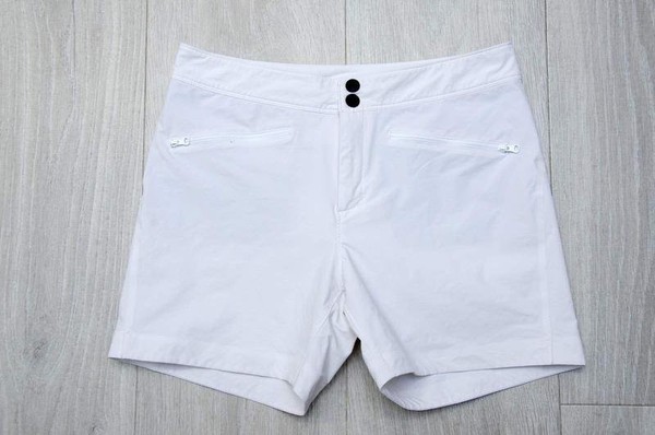 Women Bogner Shorts White Polyester 38 / M / 46