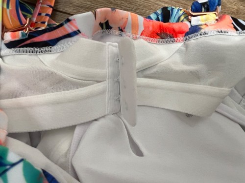 Women Multi Floral Protea Tankini Raisins Curve Size 16W Underwire MSRP $58 - Picture 12 of 12