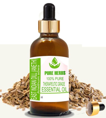 Pure Herbs East Indian Dill Anethi Anethum Sowa Pure & Natural Essential Oil - Foto 47 di 50