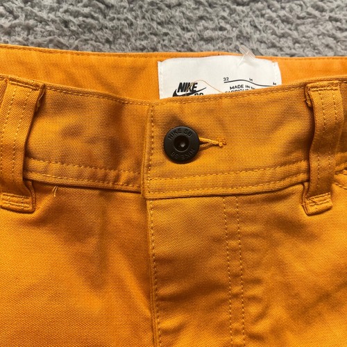 Nike SB Pants Mens 32x31 Orange Loose Fit Skate Skateboarding Skater Straight - Picture 5 of 16