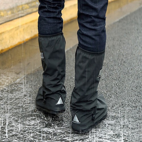 Reusable Rain Shoe Waterproof Covers Anti-slip Unisex Overshoes Boots S-XXL - Bild 9 von 27