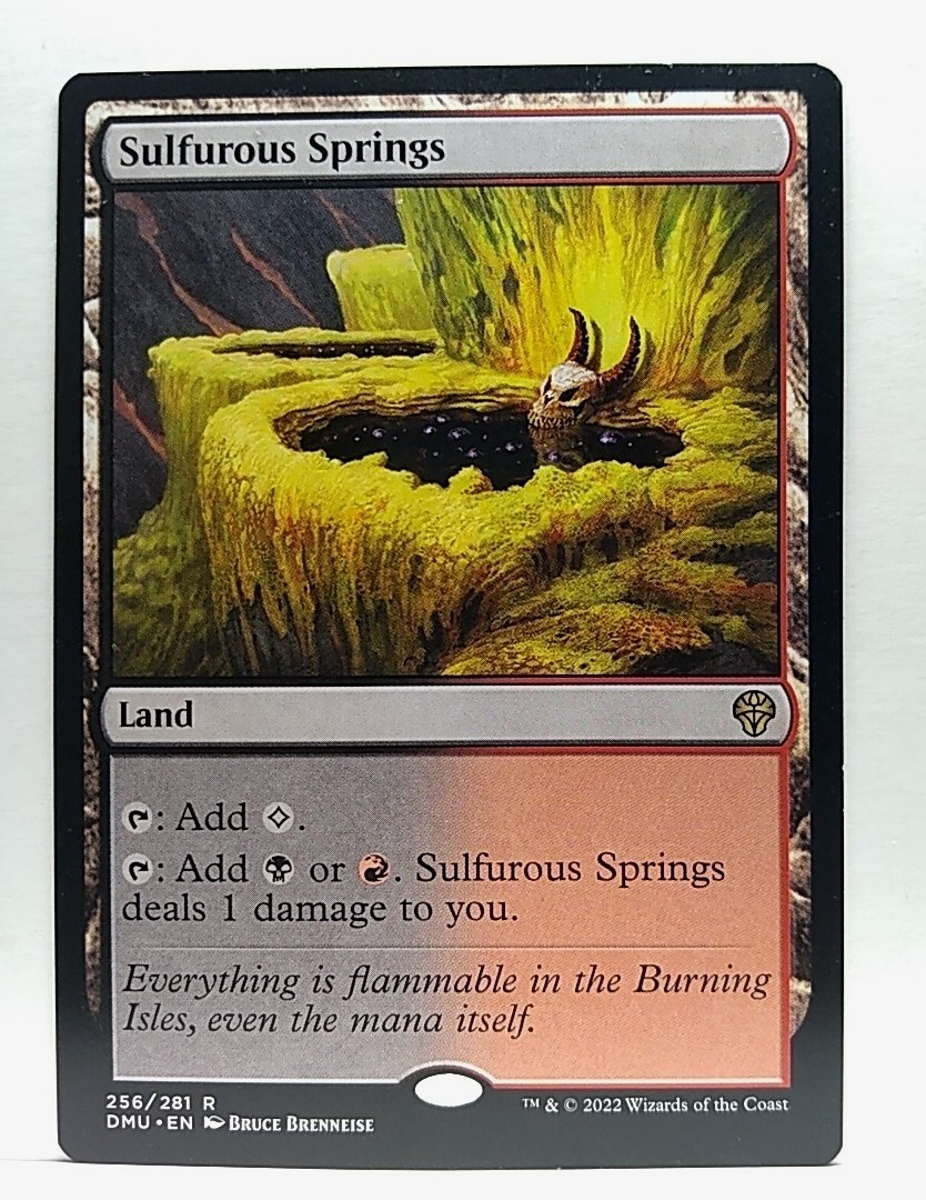 Sulfurous Springs - Dominaria United - Magic The Gathering | eBay