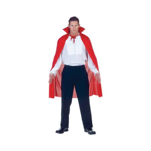 Ramede 4 Pcs Halloween Vampire Costume Cape Black Red Reversible Cloak  Stand Collar Masquerade Cape for Men Women Kids (47 Inches) - Yahoo Shopping