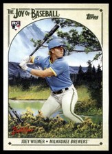 2023 Topps Joy of Baseball Bob Ross Joey Wiemer Rookie A48 #21