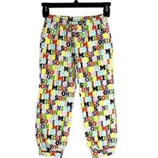 Missoni Kids Girls Rainbow Logo Joggers size 4