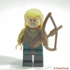 Lego Minifigure THE HOBBIT Legolas "Greenleaf" w/ Bow