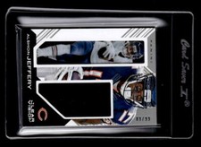 2015 Panini Clear Vision Framed Fabrics #FFAJ Alshon Jeffery Jersey /99 - NM-MT