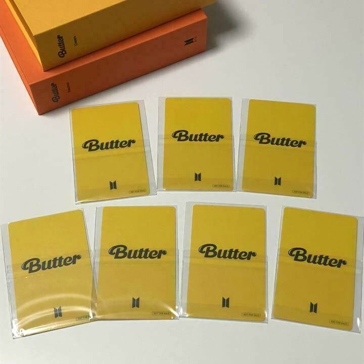 BTS Butter Official Japan Fan Club Ver. Benefit Selfie Photocard