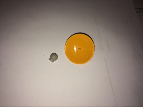 LIONEL PARTS, 3519 RADAR DISH WITH GREY SWIVEL BALL FOR SATELLITE CARS - Picture 1 of 1