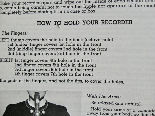 1954 Enjoy Your Recorder: The Trapp Family Singers New Method Book M-2; 49 Pages - Picture 7 of 13
