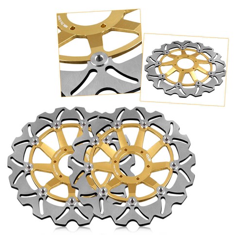 For Honda GL1800 20012011 /VFR VTEC 800 982010 Pair Front Brake Disc