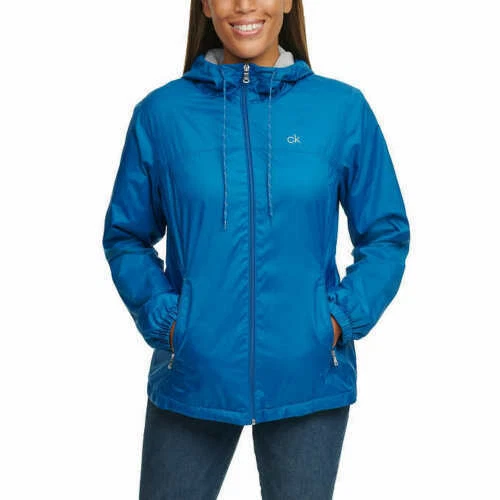 Fleece lined best sale rain jacket womens