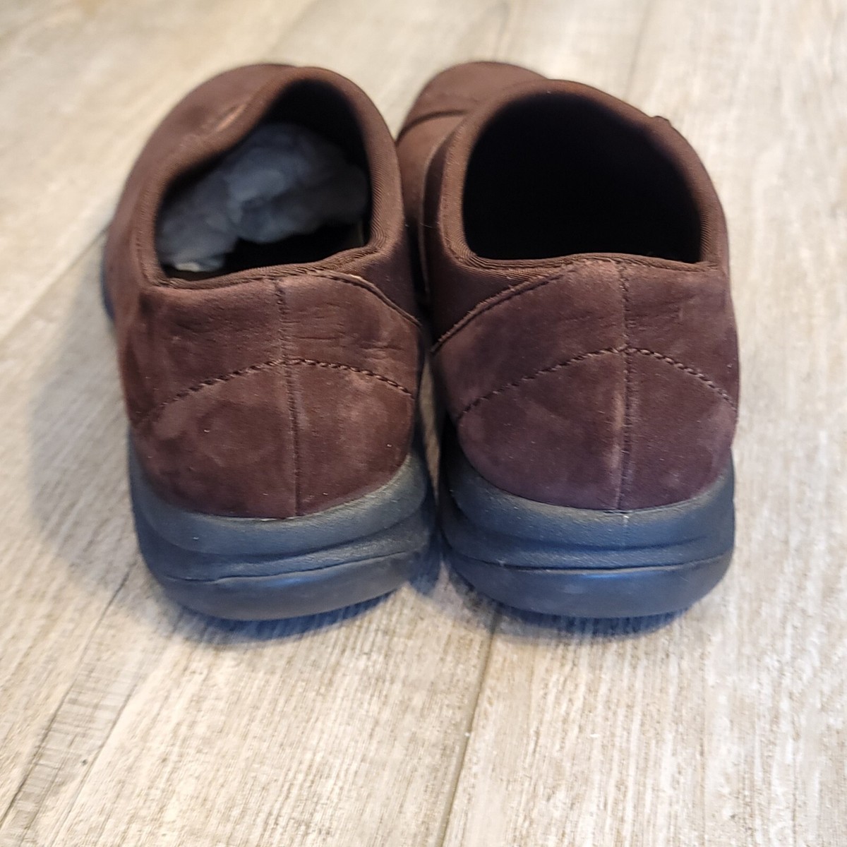 NWT.MERRELL Topo Curve Brown Leather Slip-On Loafers Shoes  Womens Size US 9 MERRELL Topo Curve Womens Brown Leather Slip | Mercari main image 4