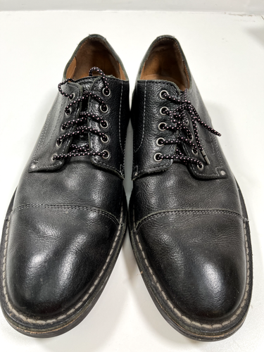 Dress Shoes Black Oxford Cap Toe 