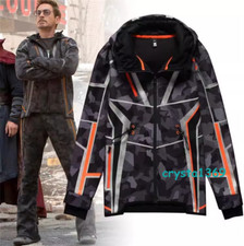 Avengers Iron Man Tony Stark Cosplay Jacket Thick Cotton Hoodie Sweatshirt Top