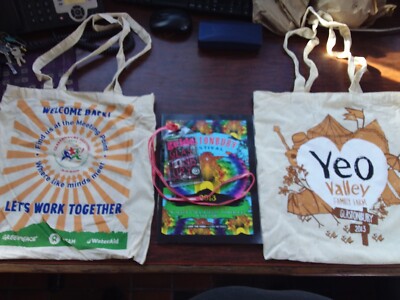 2013 Glastonbury Bag For Life Along with Programme And Guides