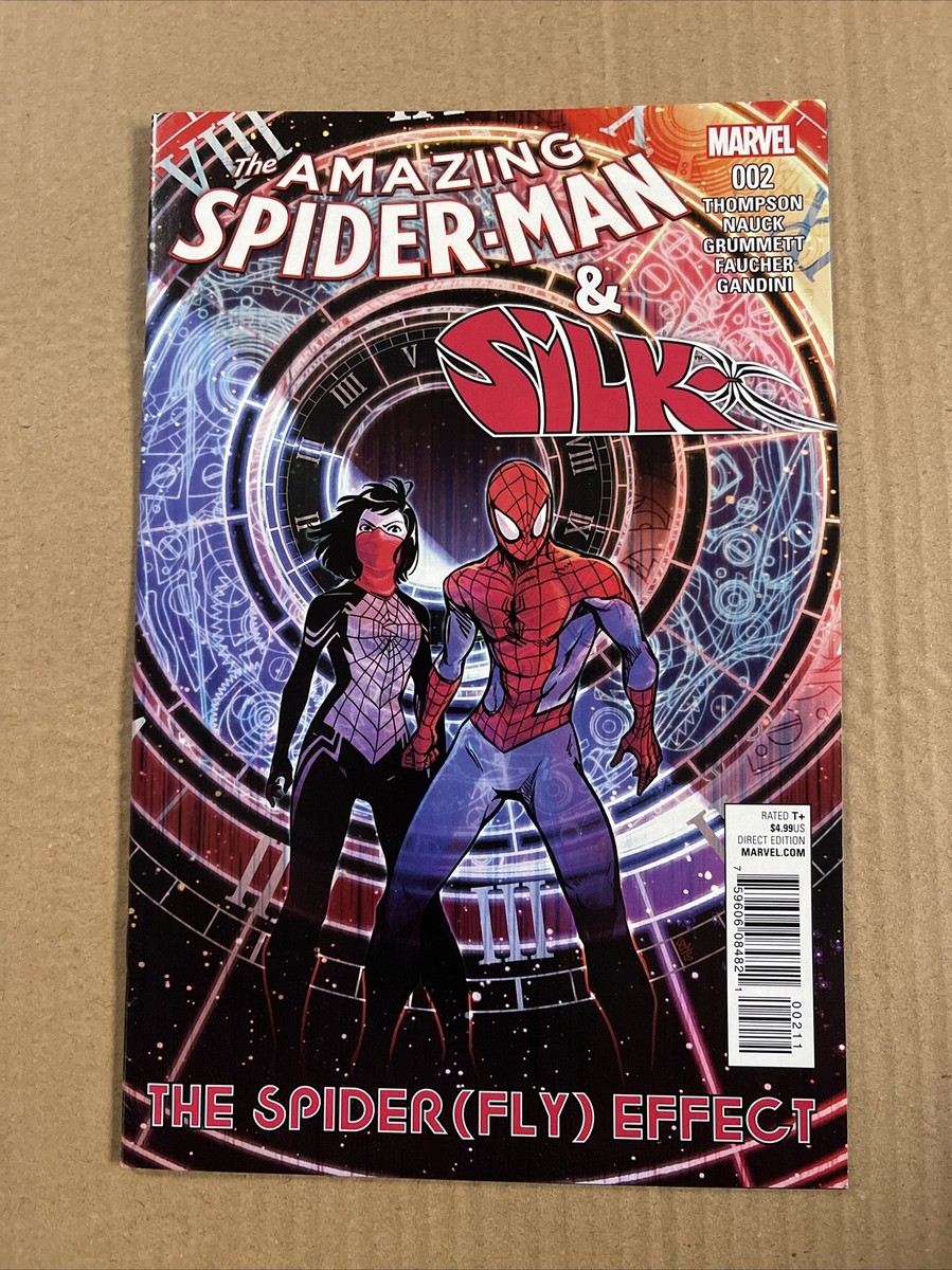 AMAZING SPIDER-MAN & SILK SPIDER FLY EFFECT #2 FIRST PRINT