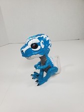 Dinosaur Fingerling Blue And White WORKING