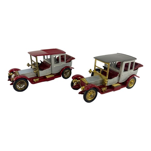 Lot Of 2 Matchbox Models of Yesteryear 1912 Rolls Royce Y-7 Different Color Roof - Picture 13 of 23