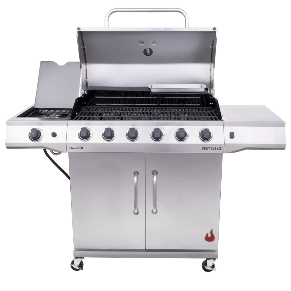 Char-Broil Performance Series 55000 BTU 6-Burner Propane Gas Grill - Image 4 of 4