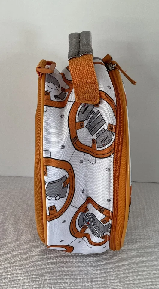 Disney Store Star Wars BB-8 Redondo Térmico Escuela Almuerzo Bolso Caja Foto 3 de 4