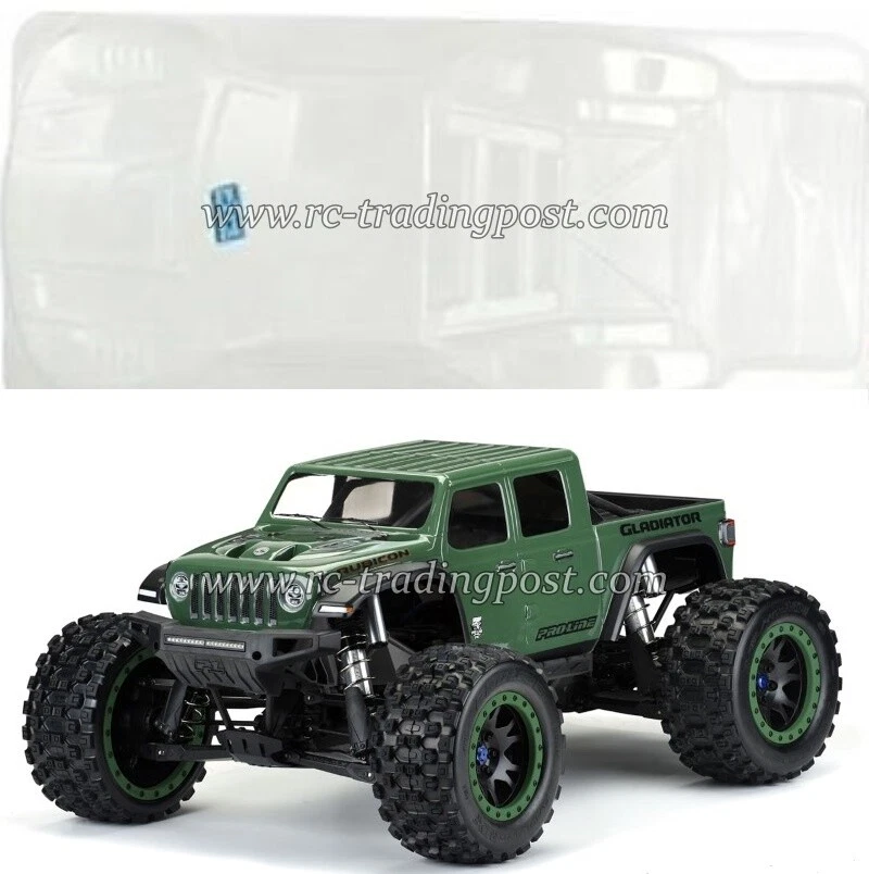 Pre Cut Jeep Gladiator Rubicon Clear Body 1 5 for Traxxas X MAXX XMAXX