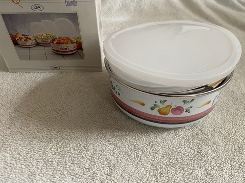 Cook n’ Serve 6 teiliges Gourmet Ensemble Emaille Geschirr mit Deckel - Bild 6 von 8