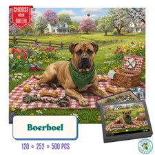 Boerboel Dog Puzzle | Cute  Dog Puzzle | Fun Jigsaw for Dog Lover