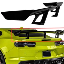 Trunk Spoiler Wing Gloss Black For Chevy Camaro ZL1 1LE Style LT RS SS 2016-2022