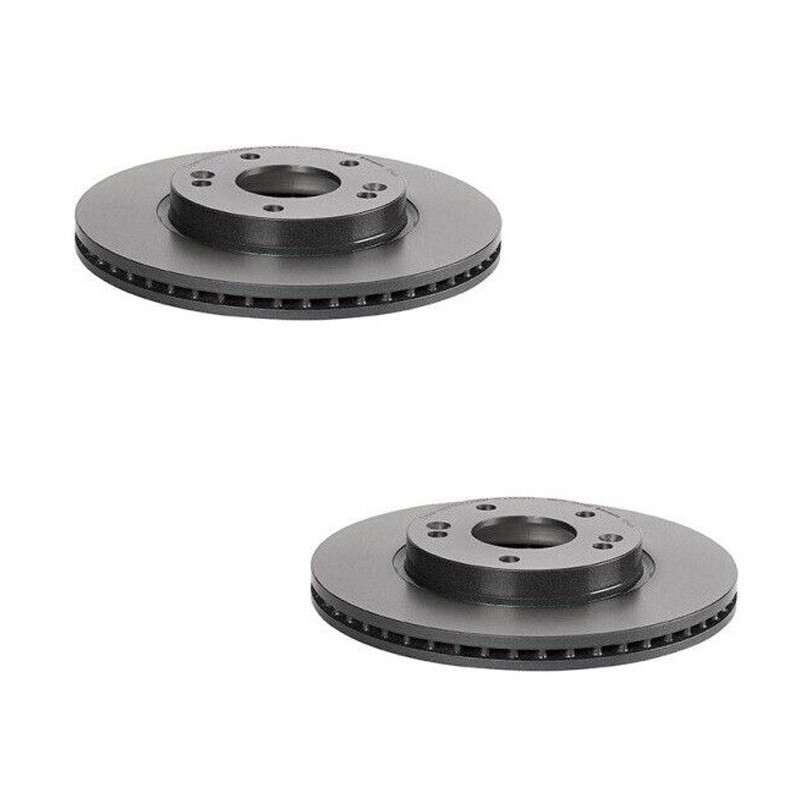 Front Rear Brembo Full Brake Kit Disc Rotors & Ceramic Pads For Hyundai