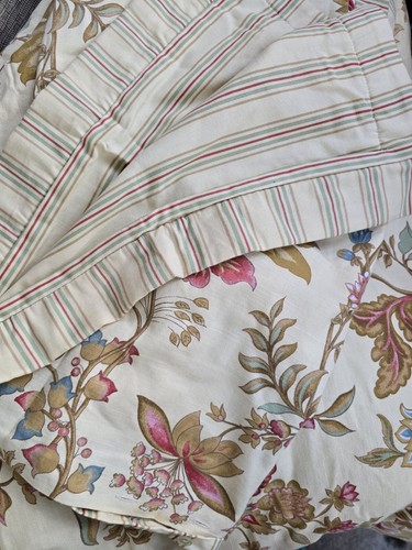 Set of 3 Rose Tree Floral Queen Sz Comforter w/ 2 Pillow Shams - Picture 5 of 15