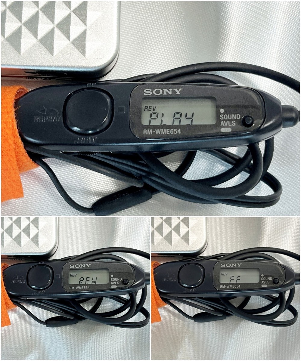 SONY WM-EX655 1997 Walkman W/Accessories Cassette Player