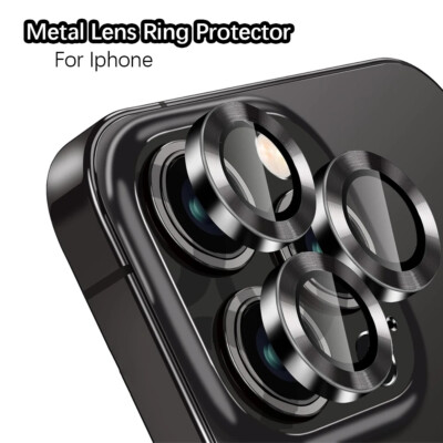 Metal Lens Ring Protection Film For iPhone 16 pro 15 pro 12 pro 13 pro 14Plus 11