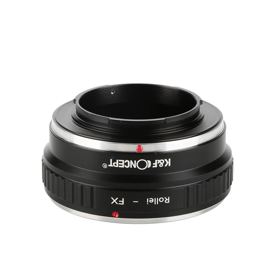 K&F Concept adapter for Rollei QBM mount lens to Fujifilm X-T10 X-Pro2 camera - Image 3 of 4