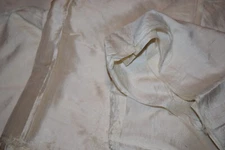 4 oz remnants Ivory 100% Silk Recycled Fabric