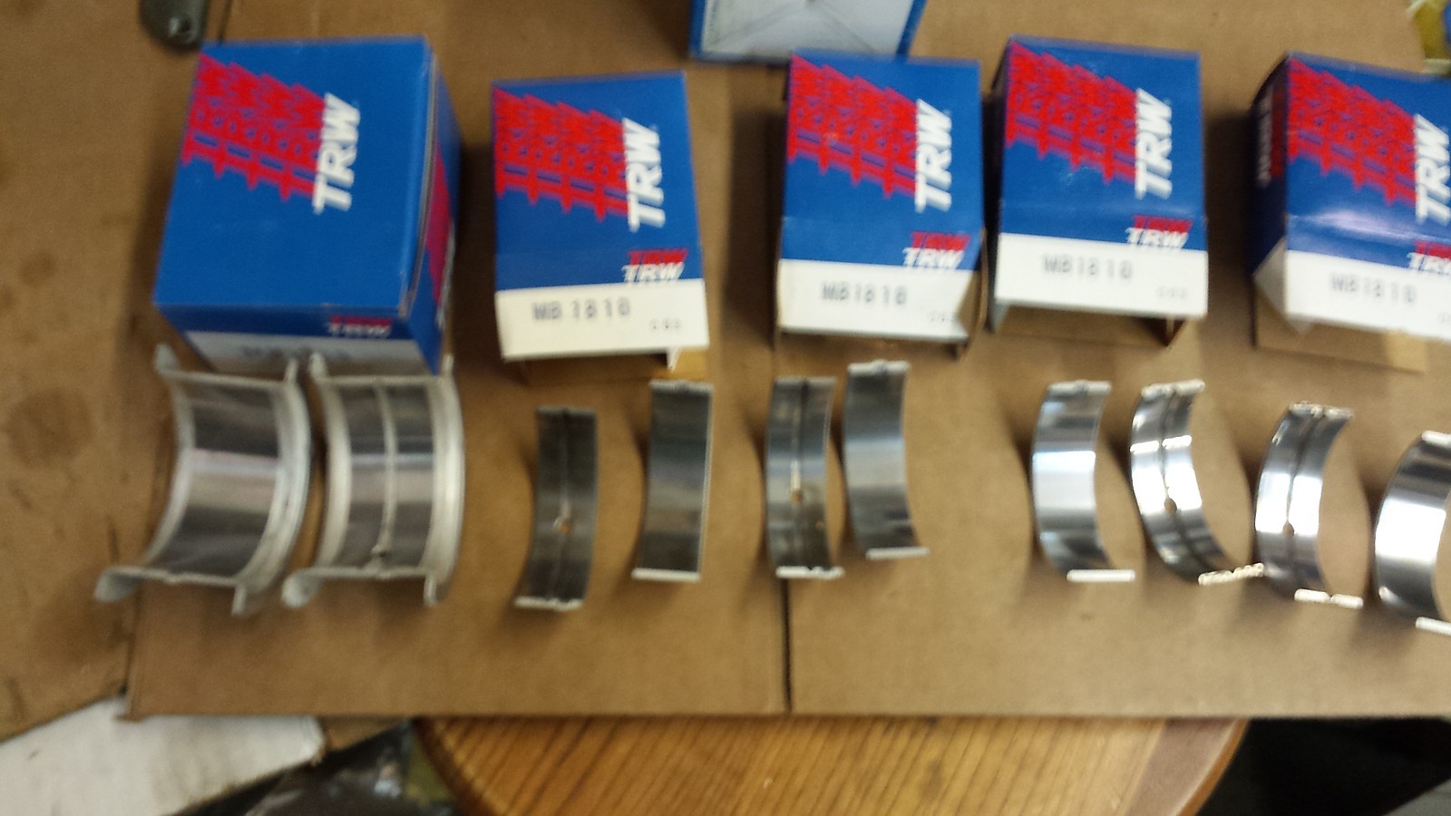 TRW Main Bearing Set MS1810 STD Small Block Chevy Chevrolet 283 327 V8