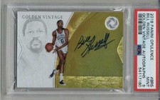 2018 PANINI OPULENCE GOLDEN VINTAGE AUTO #BR5 BILL RUSSELL PSA 9 LOW POP RARE