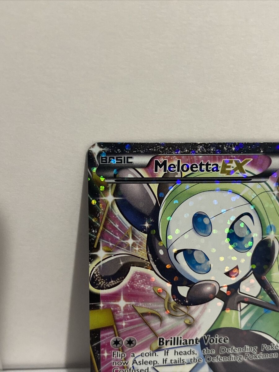 Pokémon TCG Meloetta-EX Legendary Treasures RC25/RC25 Full Art