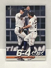 2022 Topps Series 1 - Turnin' Two 6-4 Stars Jose Altuve, Carlos Correa #TT-3