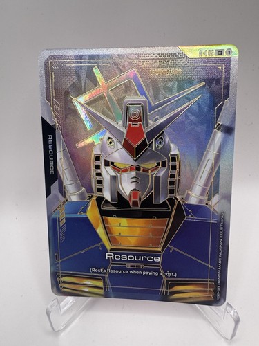 Gundam Card Game Resource Gundam RX-78 C++ Newtype Rising GD01 R-002 parallel