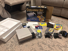 Nintendo NES PAL Grey/Black Console Boxed Bundle w/ Super Mario Bros 3 + Pads