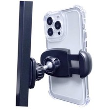 Gym Magnetic Phone Holder Mount Attach to Metal Surface, Big Phones  Thick