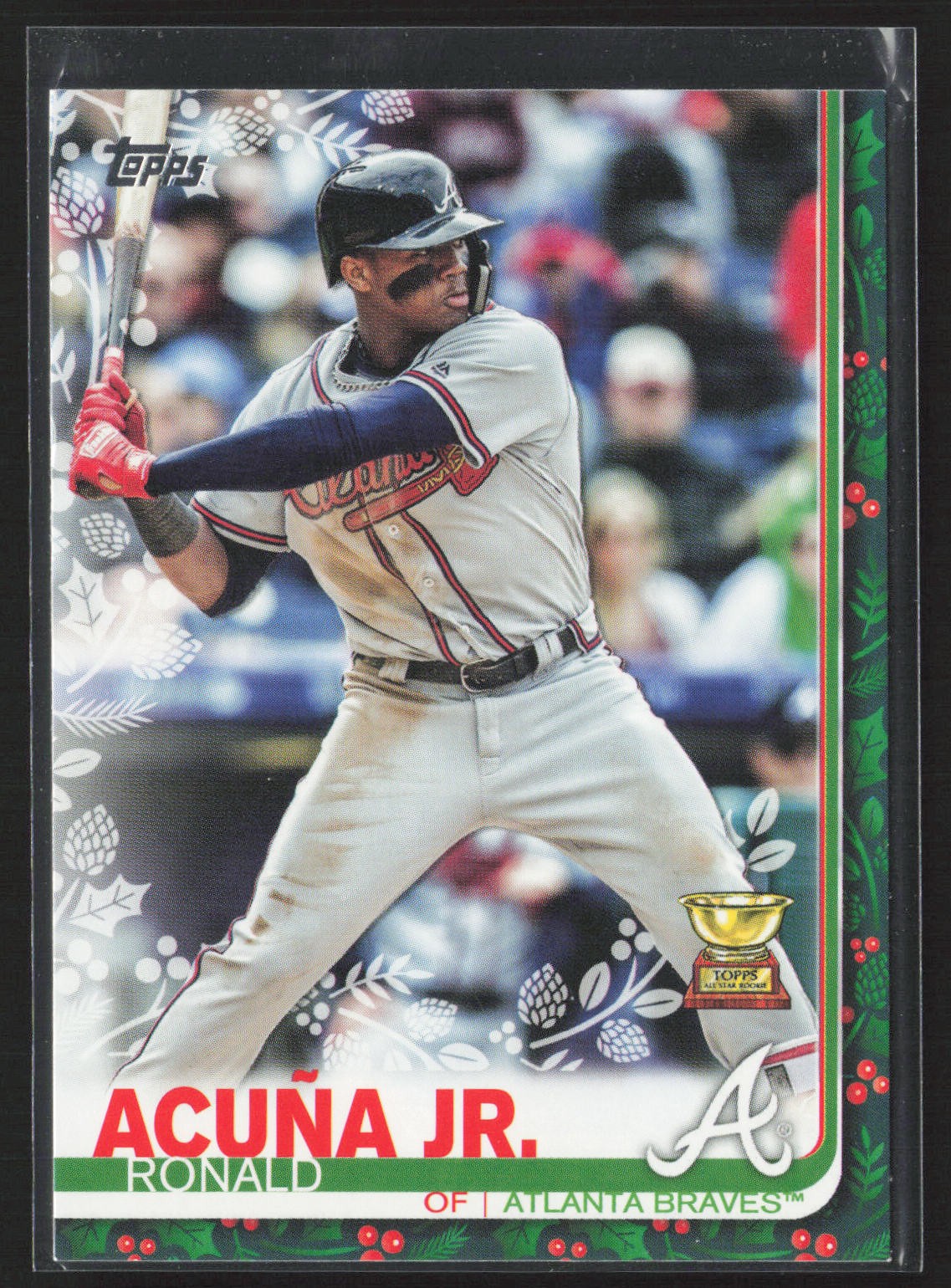 2019 Topps Holiday #HW85 Ronald Acuna Jr.