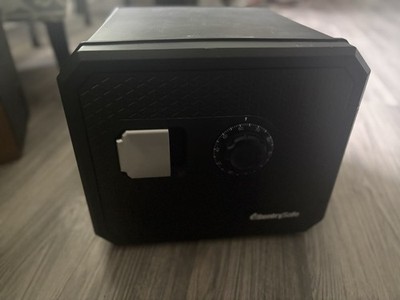 SentrySafe Black Fire Resistant Metal Safe with Combination Lock