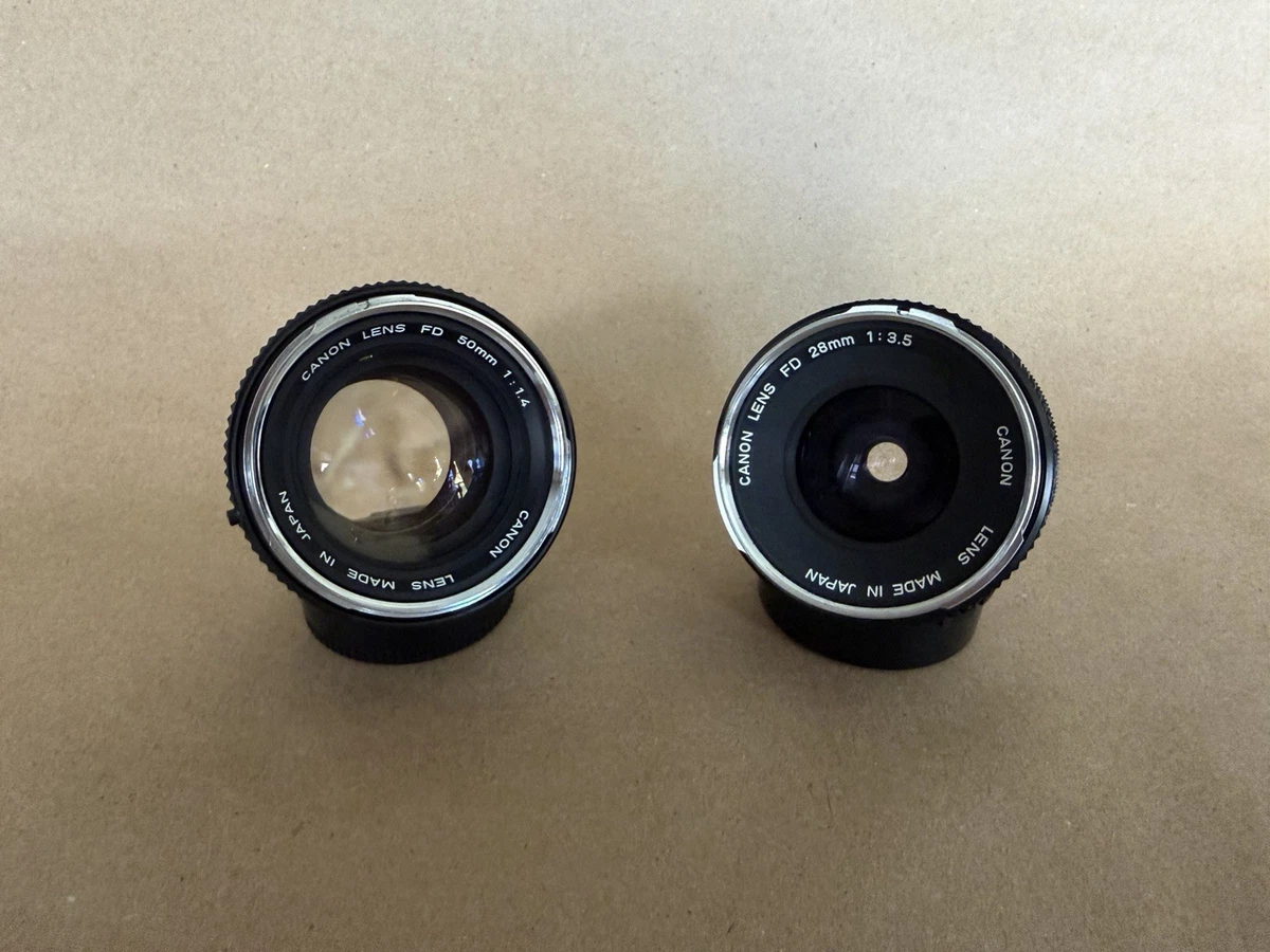 Canon FD f/3.5 Camera Lenses 28mm Focal for sale | eBay