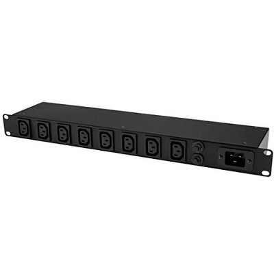 StarTech 8-Port Rack-Mount PDU with C13 Outlets - 16 A - 10 ft. Power Cord